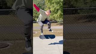 First Kickflip on my New Skateboard [upl. by Aisaim]