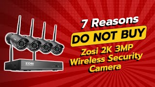 DONT BUY Zosi 2K 3MP Wireless Security Camera Until You WATCH THIS 🚨 7 Reasons [upl. by Coveney772]