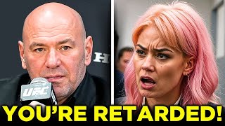 Dana White HUMILIATES Woke Journalists amp They Cant HANDLE IT [upl. by Gastineau]