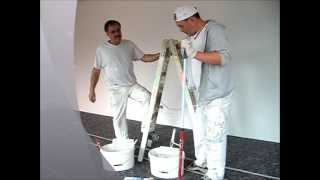 Professional quotHow To Paint a Wall quot application 5 German HD [upl. by Nnahaid]