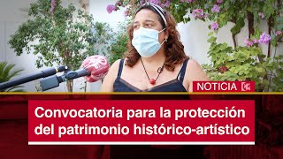 Convocatoria para la Protección y Conservación del Patrimonio históricoartístico [upl. by Eustis]