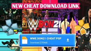 WWE 2K21 PSP UPDATED CHEAT DOWNLOAD LINK [upl. by Derrej]