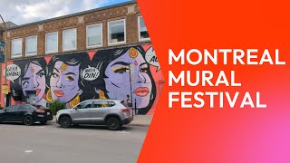 Montreal Mural Festival [upl. by Lymn]