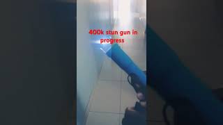 home made stun gun 400k in progress electricboom [upl. by Htebaile]