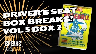 Drivers Seat Box Break Vol 5 Box 2  1990 SCORE  FRANK THOMAS ROOKIE [upl. by Aicissej]