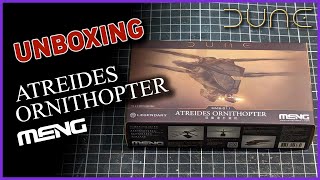 Unboxing and Review of Dune Ornithopter Model Kit [upl. by Sharron]