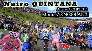 Nairo QuintanaðŸ‡¨ðŸ‡´ðŸš€ASCENSO COMPLETOâœ”ï¸Monte ZONCOLANâ›°ï¸ðŸ†GANAðŸ‡®ðŸ‡¹Giro de ITALIA 2014ðŸ’ªðŸ½Dia HISTORICO [upl. by Yrovi415]