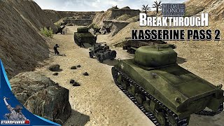 quotKasserine Pass 2quot  MOHAA Breakthrough Mod  Men of War Assault Squad 2 [upl. by Grados]