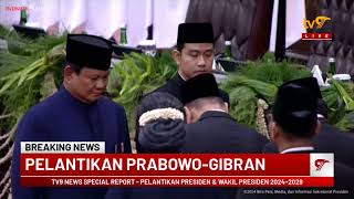 AIRCHECK Pelantikan Presiden amp Wakil Presiden ke8 20 Oktober 2024 [upl. by Auhsuj722]