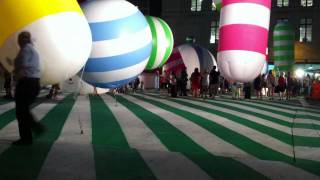 People Watching at Rainbow City at The High Line Park  HD [upl. by Ajam]