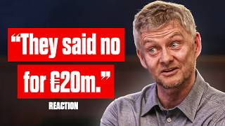 Solskjaer Explains Man Utds Broken Recruitment Structure amp Haaland Failure  Reaction [upl. by Aicella]