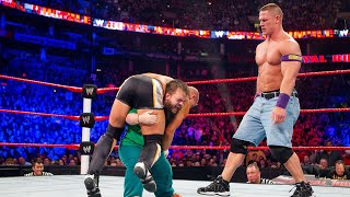 John Cena and Hornswoggle team up Royal Rumble 2011 [upl. by Shaeffer]