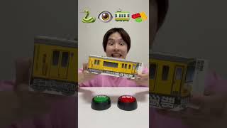 Saamp vs small train challenge 🤣 short trending foodchallenge [upl. by Ivory629]