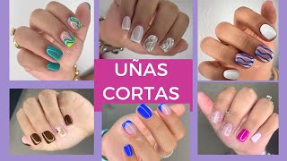 Tendencias Uñas Cortas 2024 para un Look Fashion [upl. by Tima]