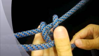 How to tie a Tent Nail Knot營釘結 [upl. by Trebled]