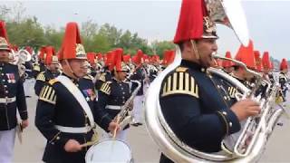 Escuela Militar 2018 Gran Parada Militar Penachos Rojos Movimientos de Fuerzas de Presentación [upl. by Voleta]