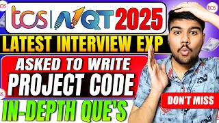 🚨TCS NQT 2025 Latest Interview experience Unexpected Ques You Wont Believe😱 [upl. by Asenab696]