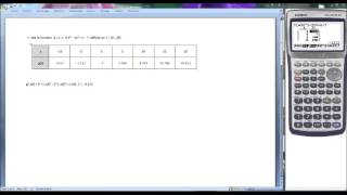 Tuto CASIO  Comment compléter le tableau de valeur dune fonction [upl. by Winola]