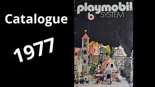 Catalogue RARE PLAYMOBIL 1977  spécial MOYEN AGE [upl. by Adnalahs]