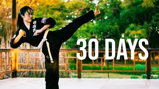 I Tried Martial Arts for 30 days and then had a Belt Test [upl. by Gnuoy]