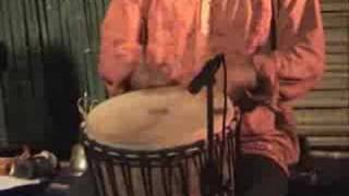 Awesome Djembe Solo with an Indian Classical Touch [upl. by Urbain]