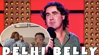 WE CRIED Micky Flanagan Absolute Genius DELHI BELLY Reaction  First Time Watching [upl. by Ivers528]