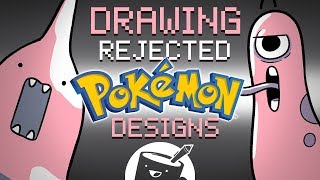 Artists Draw Rejected Pokémon Designs [upl. by Ihskaneem]