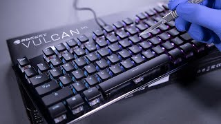 Roccat Vulcan TKL Mechanical Gaming Keyboard Unboxing  ASMR [upl. by Patrizia]