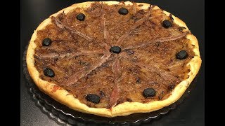 LA PISSALADIÈRE OU APPELÉE AUSSI LA TARTE À L’OIGNON [upl. by Venetis803]