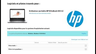 Mettre à jour les drivers dun ordinateur HP [upl. by Dielle]