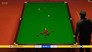 Ronnie OSullivan vs John Higgins World Snooker Championship 2022 Second Session [upl. by Revell]