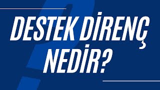 sıfırdan trading teknik analiz eğitimi bölüm 6 destek direnç ve swing noktaları nedir [upl. by Witcher]