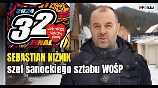 32 Finał WOŚP  Sanok 2024 Szef sztabu Sebastian Niżnik PROGRAM [upl. by Arymahs]