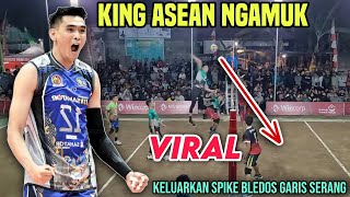 VIRAL  SPIKE BLEDOS RIVAN NURMULKI BIKIN GEMETAR LAWAN KING ASIA TENGGARA NGAMUK [upl. by Nirtiak529]