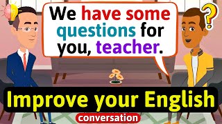 Improve English Speaking Skills Everyday Tips to speak in English English Conversation Practice [upl. by Gerrald808]