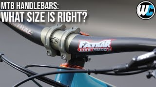 MTB Handlebars What Width Is Right For You [upl. by Yrem]