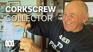 A collection of 1500 corkscrews makes for a corker of a retirement 🍾🍷 ABC Australia [upl. by Ecnerual]