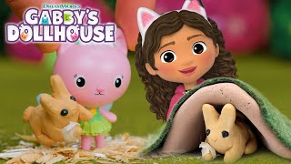 Help A Baby Bunny Find Its Home Animal Learning For Kids  GABBYS DOLLHOUSE TOY PLAY ADVENTURES [upl. by Jorrie17]