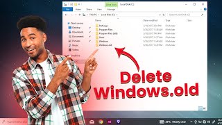 How to remove the Windows Old folder [upl. by Aleirbag]