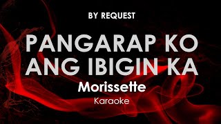 Pangarap Ko Ang Ibigin Ka  Morissette karaoke [upl. by Nauqes]