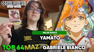 TOP 64 MILAN EUROPEAN FINALS  YAMATO GY  GABRIELE BIANCO 👑 [upl. by Ossie]