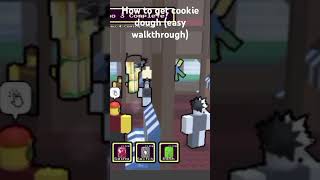 Cookie dough walkthrough roblox blocktales [upl. by Sabian]