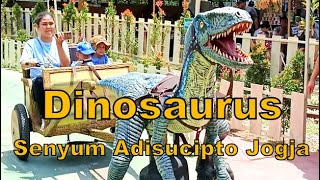 Dinosaurus SENYUM ADISUTJIPTO Yogyakarta  Dinosaur Park JJ Brothers HD [upl. by Aynav]