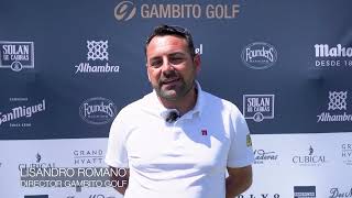 Entrevista a Lisandro Romano Director Deportivo de Gambito Golf [upl. by Woo924]