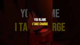 You blame I take charge selfimprovement motivation masculinity [upl. by Kissiah]