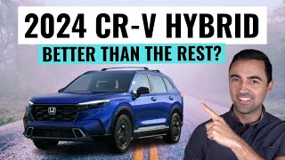 2024 Honda CRV Review  Is The New CRV Hybrid A Better SUV Than The Toyota RAV4 [upl. by Subir199]