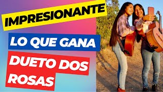 ⚡🤑DUETO DOS ROSAS cuanto GANA en YOUTUBE  2023🤑 [upl. by Ottavia]