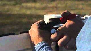 Hot Rail Over A 2Way Barrel Tensioner  Centaur Horse Fence Installation Video [upl. by Aicac]