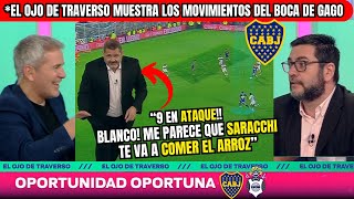 🚨👁️¡TRAVERSO ANALIZA a BOCA🔵🟡¡LOS MOVIMIENTOS CLAVE del BOCA de GAGO🔝🔥¡9 en POSICIÓN OFENSIVA🔥 [upl. by Iman82]