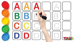 Abc Dotted Tracing English Alphabet Writing Preschool learning 19 abc theyoungleaders [upl. by Beniamino416]